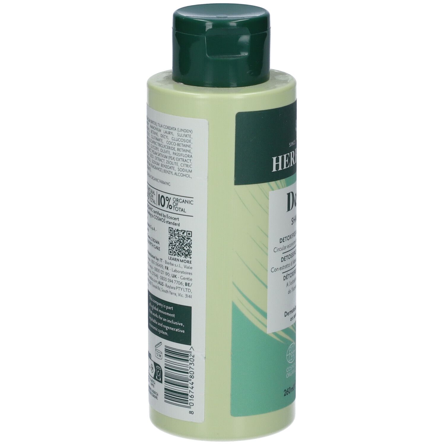 Herbatint Detox Shampoo 260 G