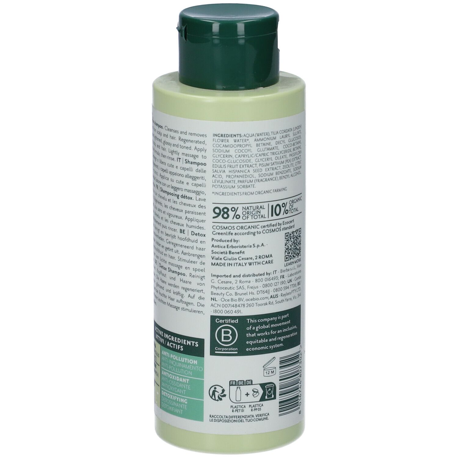 Herbatint Detox Shampoo 260 G