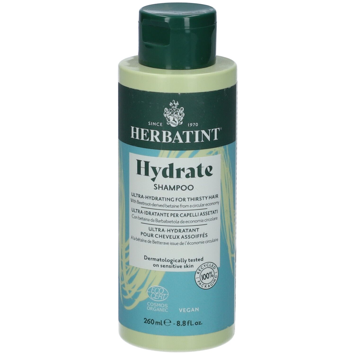 Herbatint Hydrate Shampoo 260 G