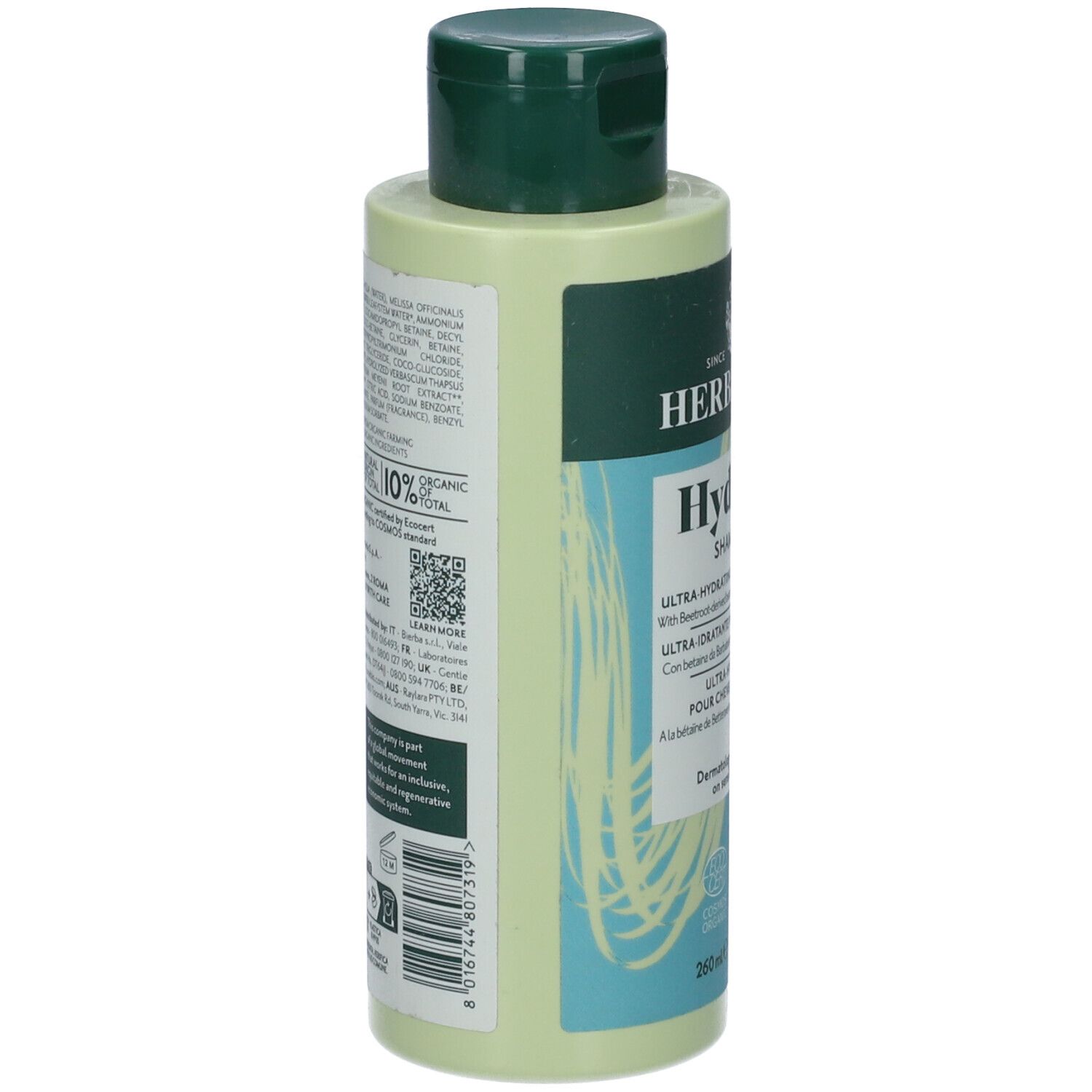 Herbatint Hydrate Shampoo 260 G