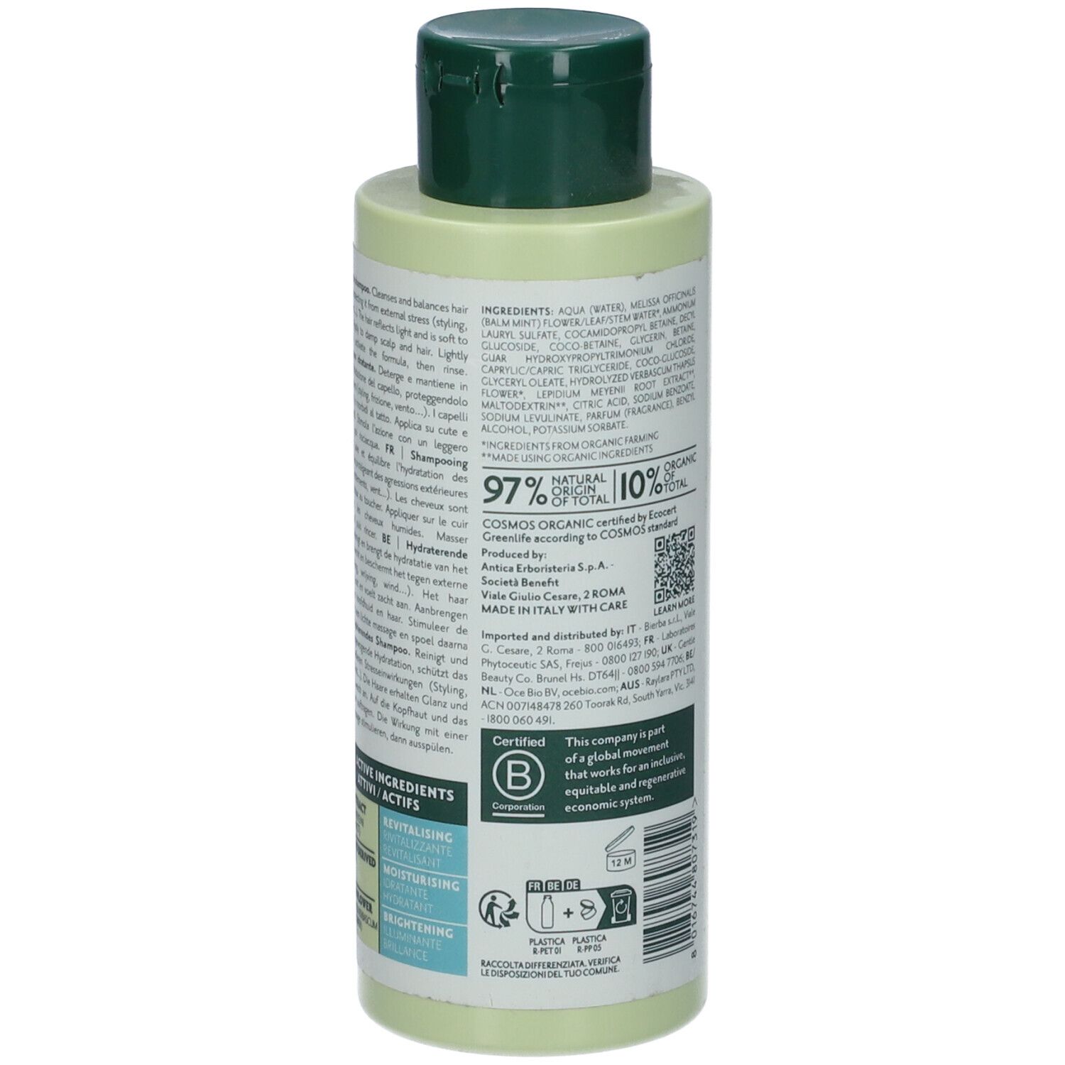 Herbatint Hydrate Shampoo 260 G