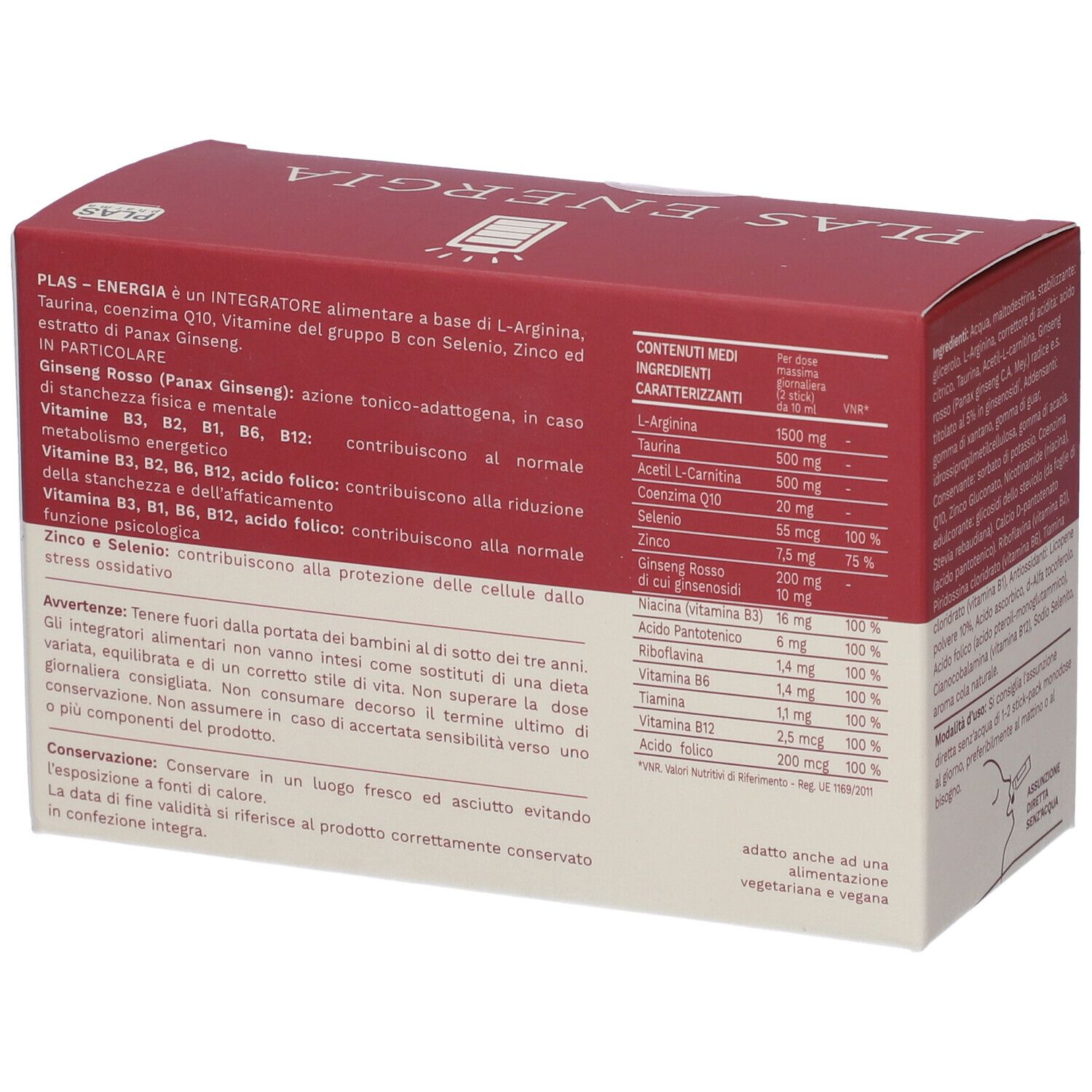 Plas Energia 20 Stick Pack