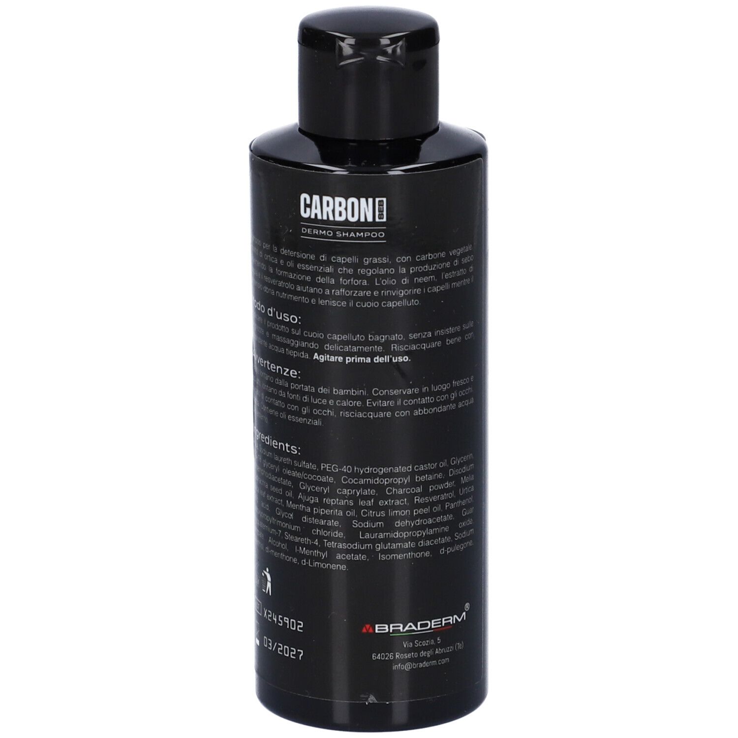 Carbon Seb Dermo Shampoo 150 Ml