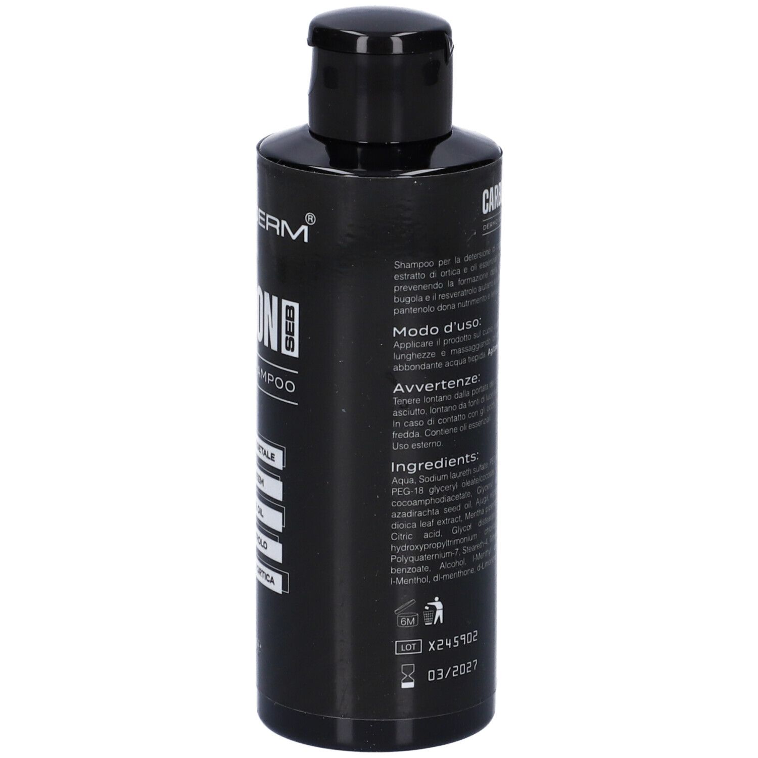 Carbon Seb Dermo Shampoo 150 Ml