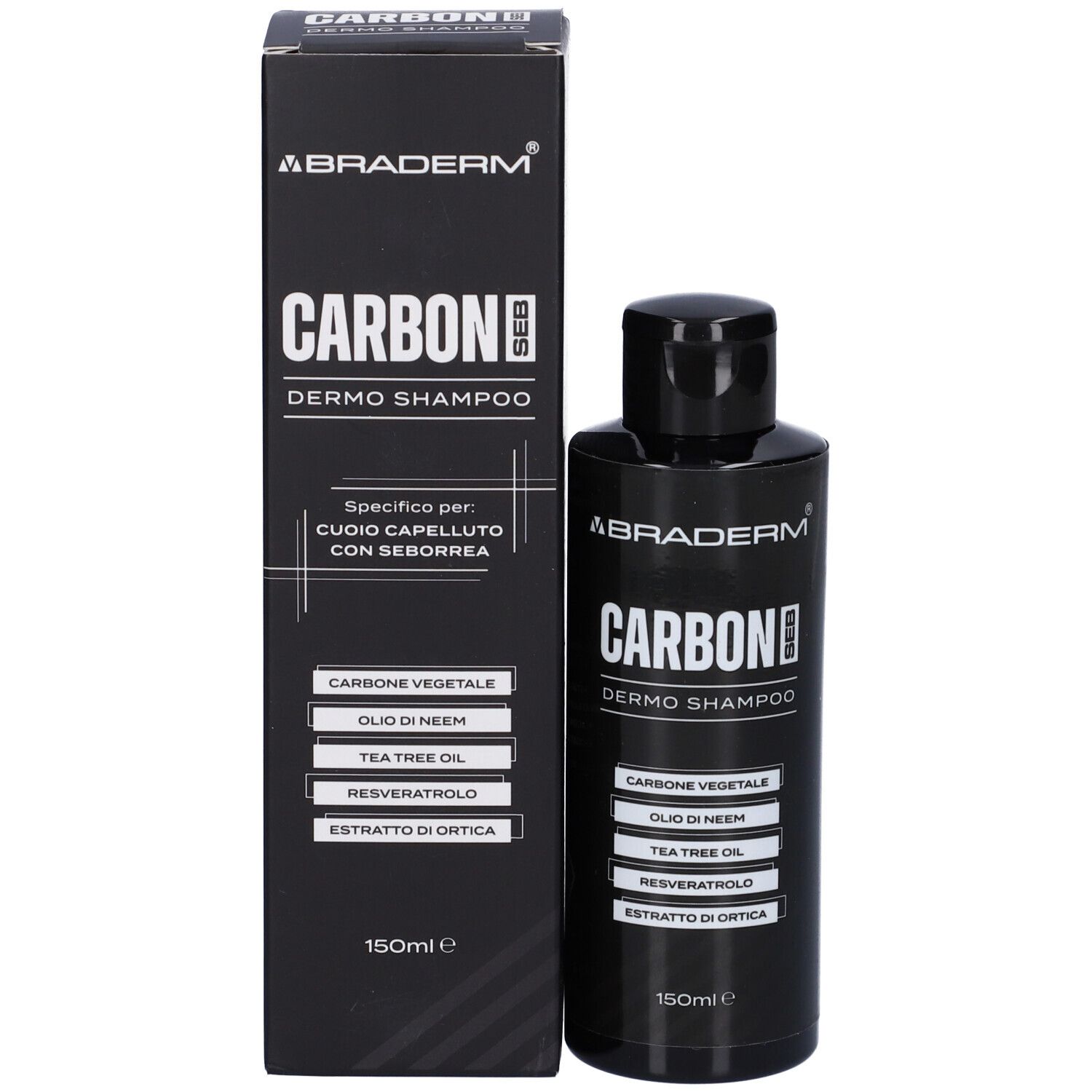 Carbon Seb Dermo Shampoo 150 Ml