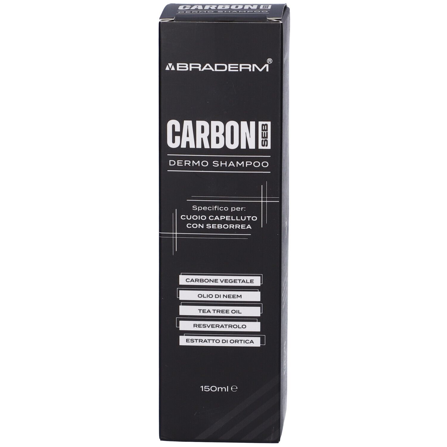 Carbon Seb Dermo Shampoo 150 Ml