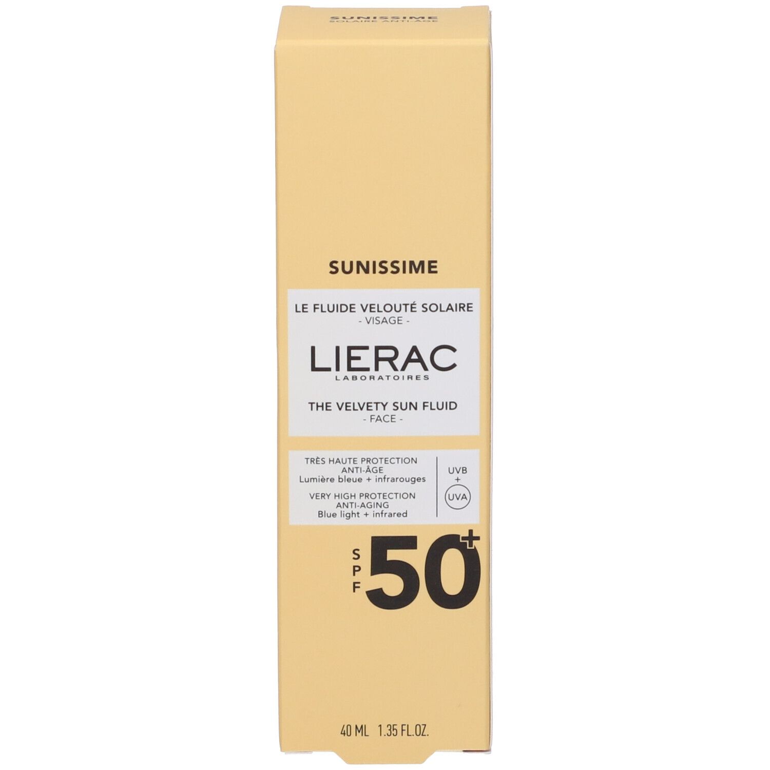 Lierac Sunissime Il Fluido Solare Vellutato Viso SPF50