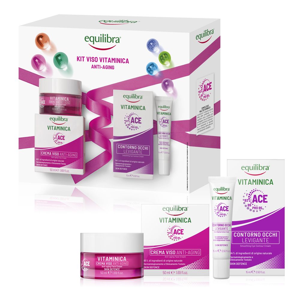 Equilibra Kit Viso Vitaminica Anti-Aging - risparmia il 10% con il codice: EQUILIBRA10