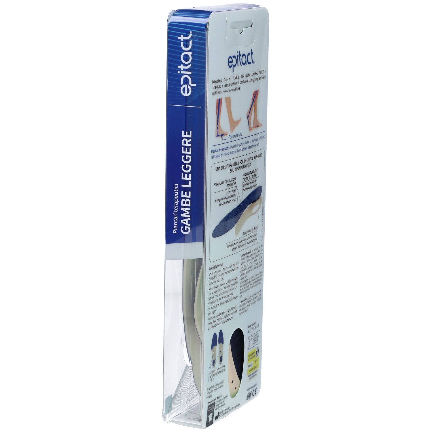 Epitact Plantare Terapeutico Gambe Leggere 39/41 1 Paio