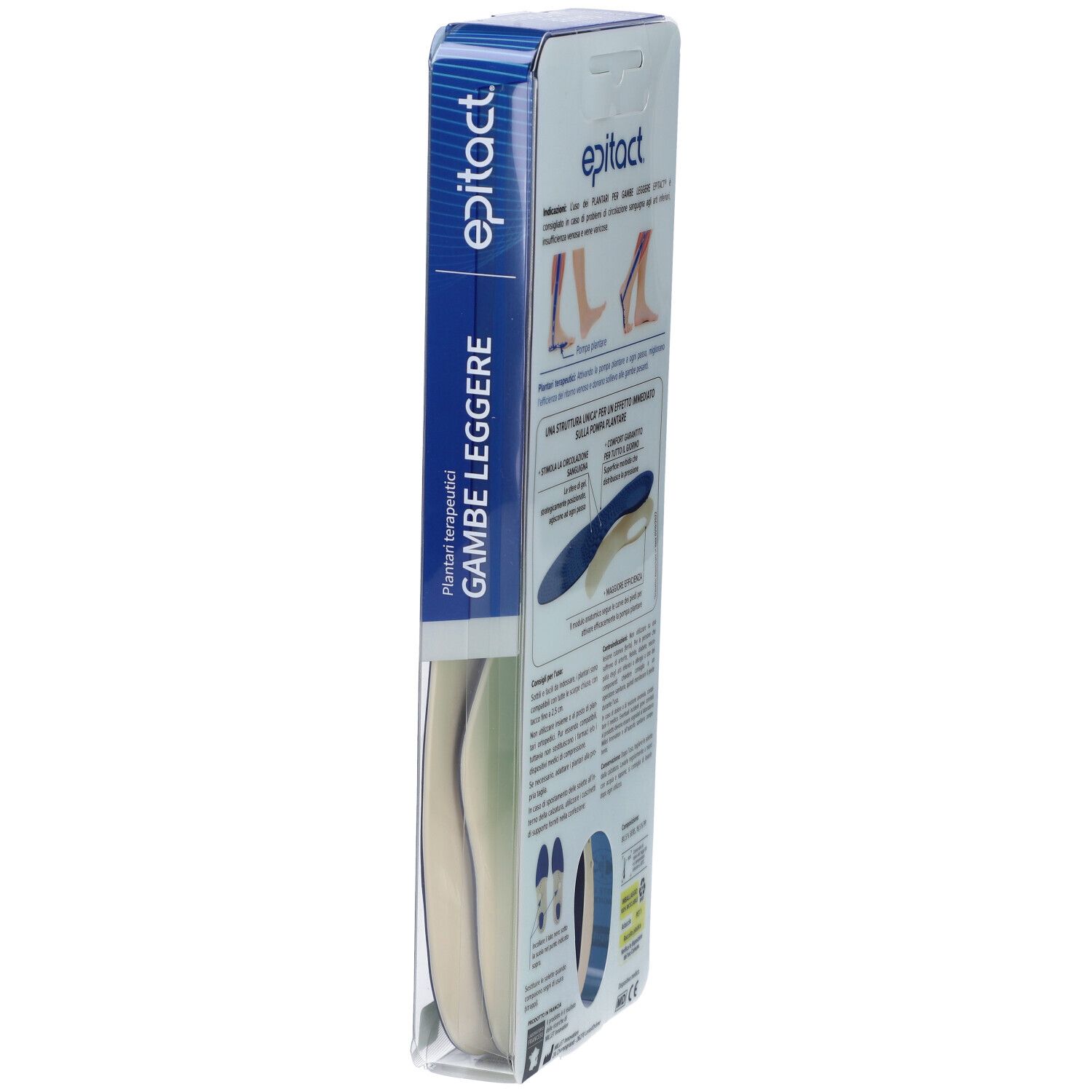 Epitact Plantare Terapeutico Gambe Leggere 42/44 1 Paio