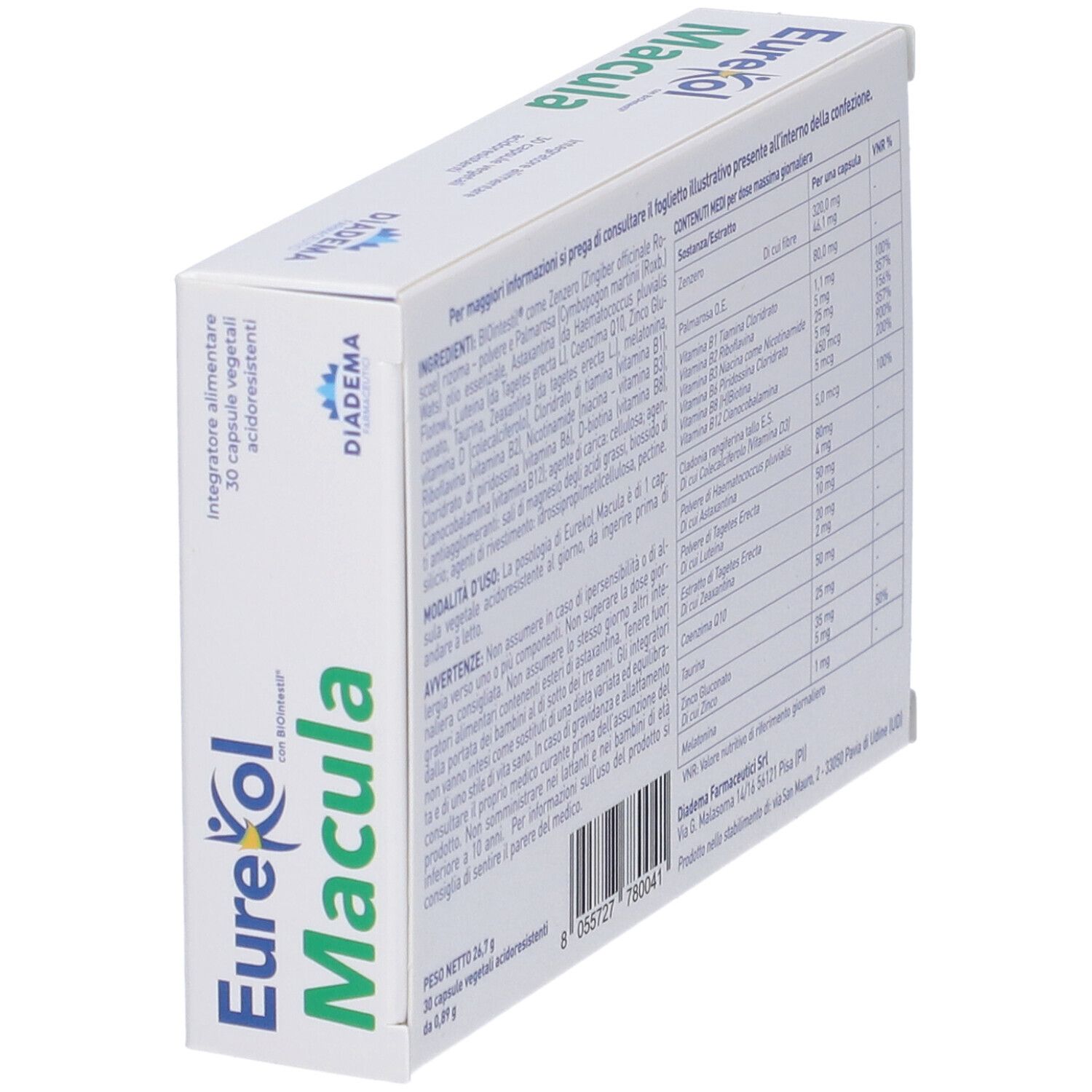 Eurekol Macula 30 Capsule Acidoresistenti