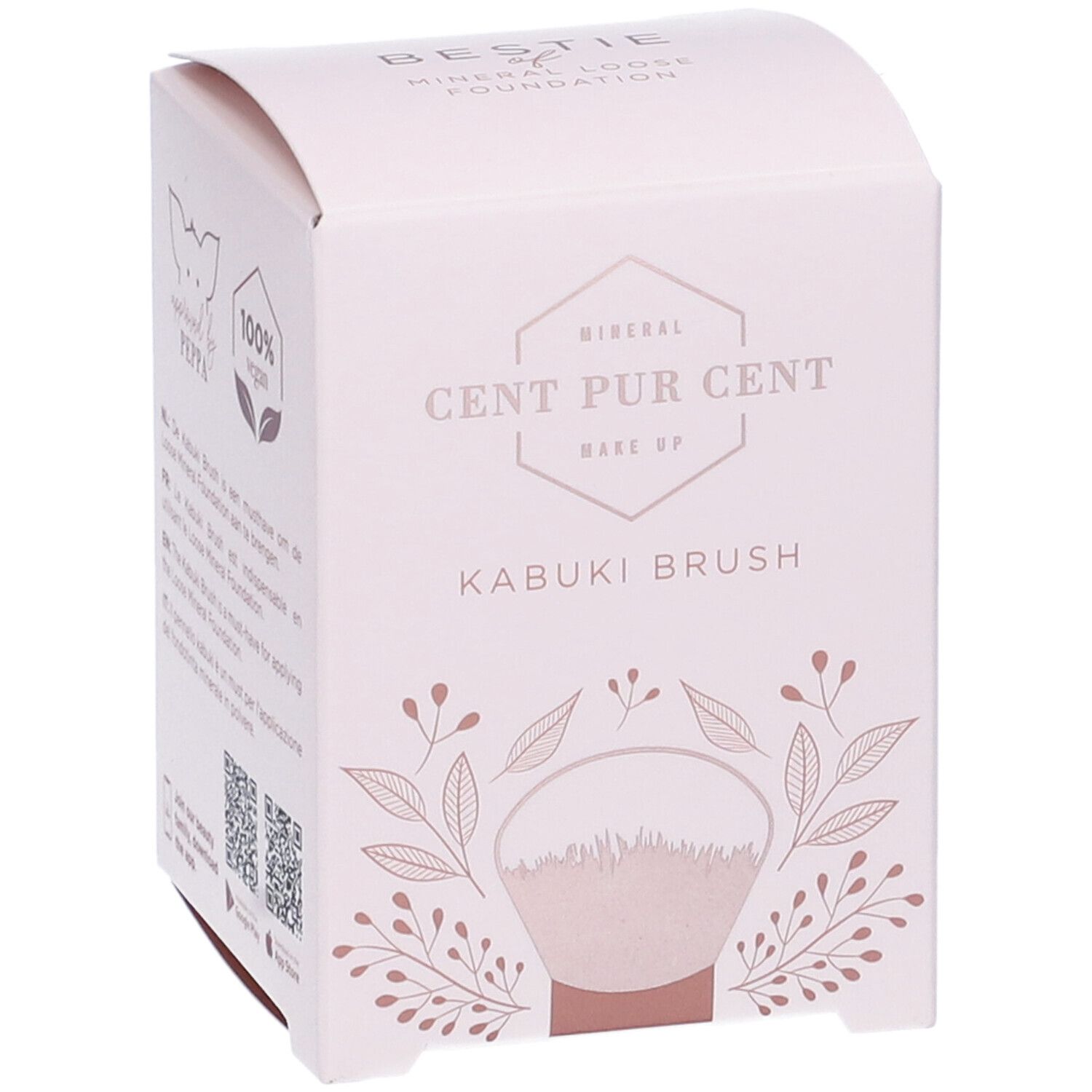 Cent Pur Cent Kabuki Brush Pennello per Fondotinta