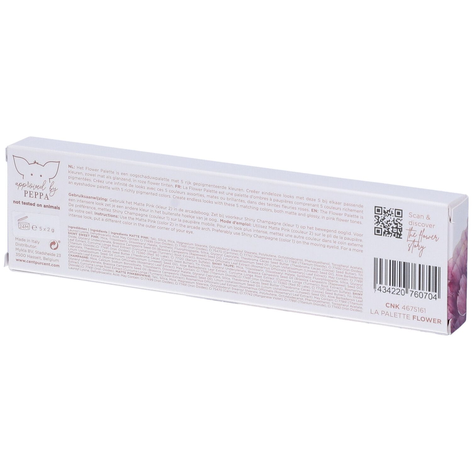 Cent Pur Cent La Palette Flower Ombretti Misti