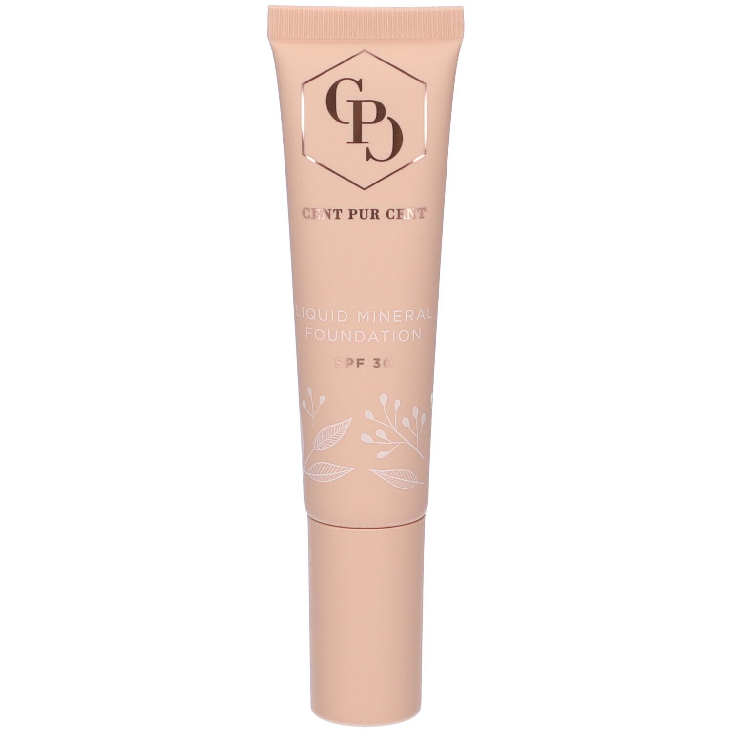 Cent Pur Cent Liquid Mineral Foundation Fondotinta SPF30