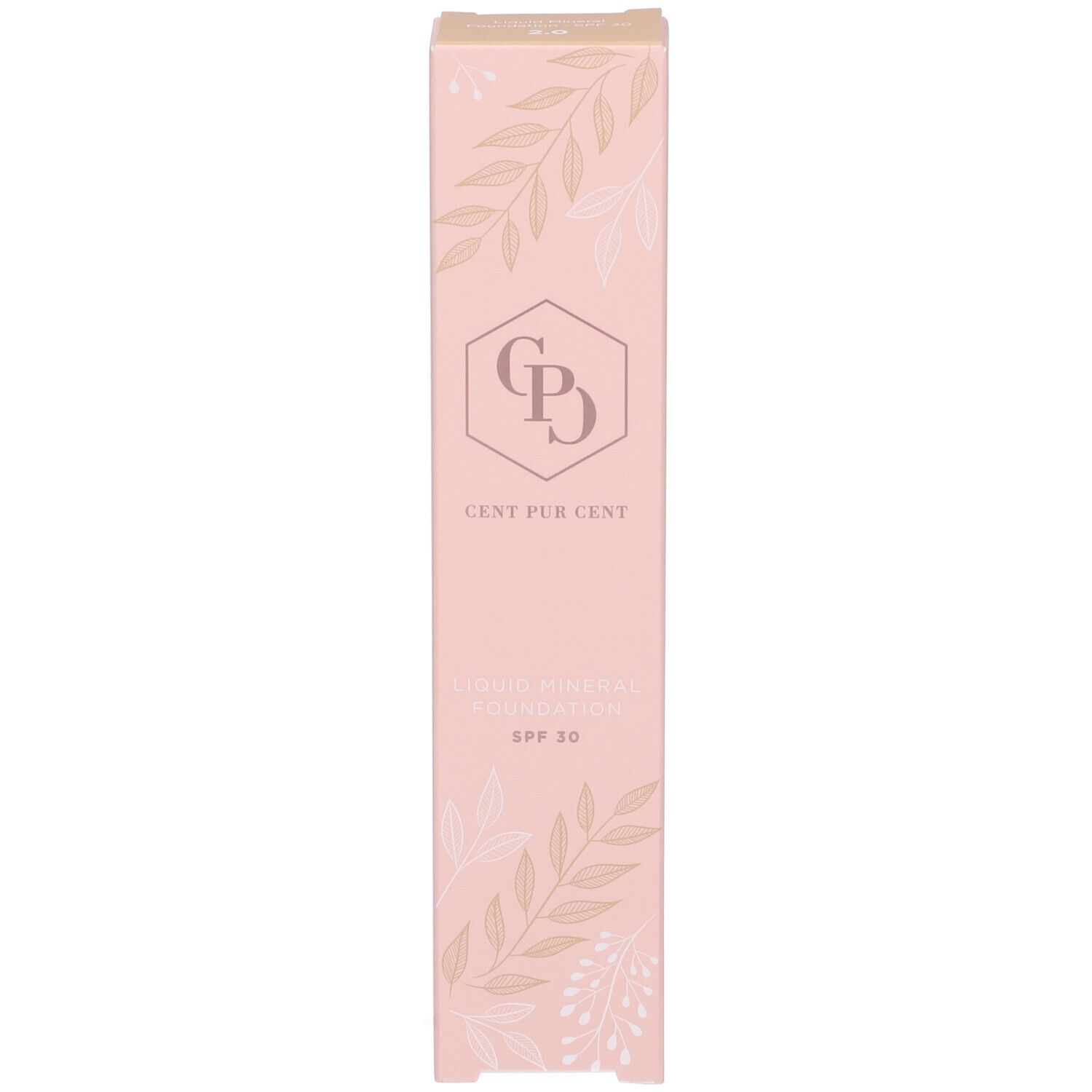 Cent Pur Cent Liquid Mineral Foundation Fondotinta SPF30