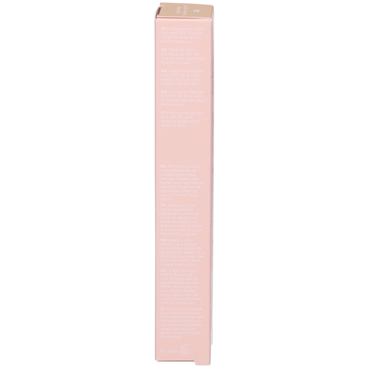 Cent Pur Cent Liquid Mineral Foundation Fondotinta SPF30