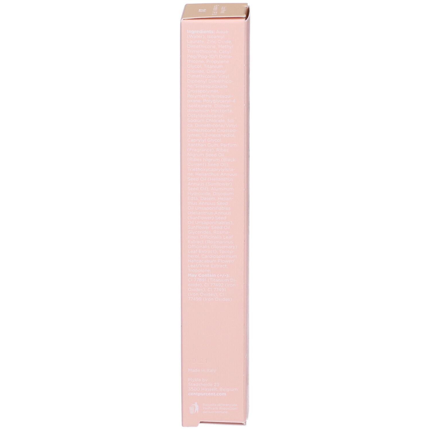 Cent Pur Cent Liquid Mineral Foundation Fondotinta SPF30