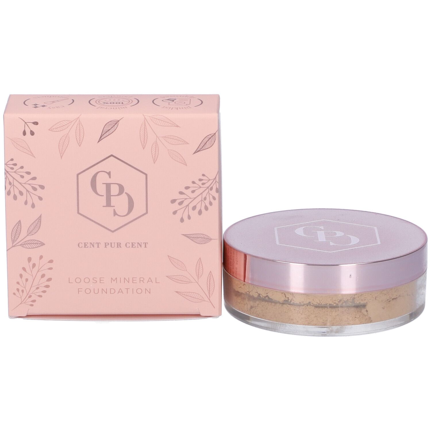 Cent Pur Cent Medium Loose Mineral Foundation Fondotinta Tonalità 5,0