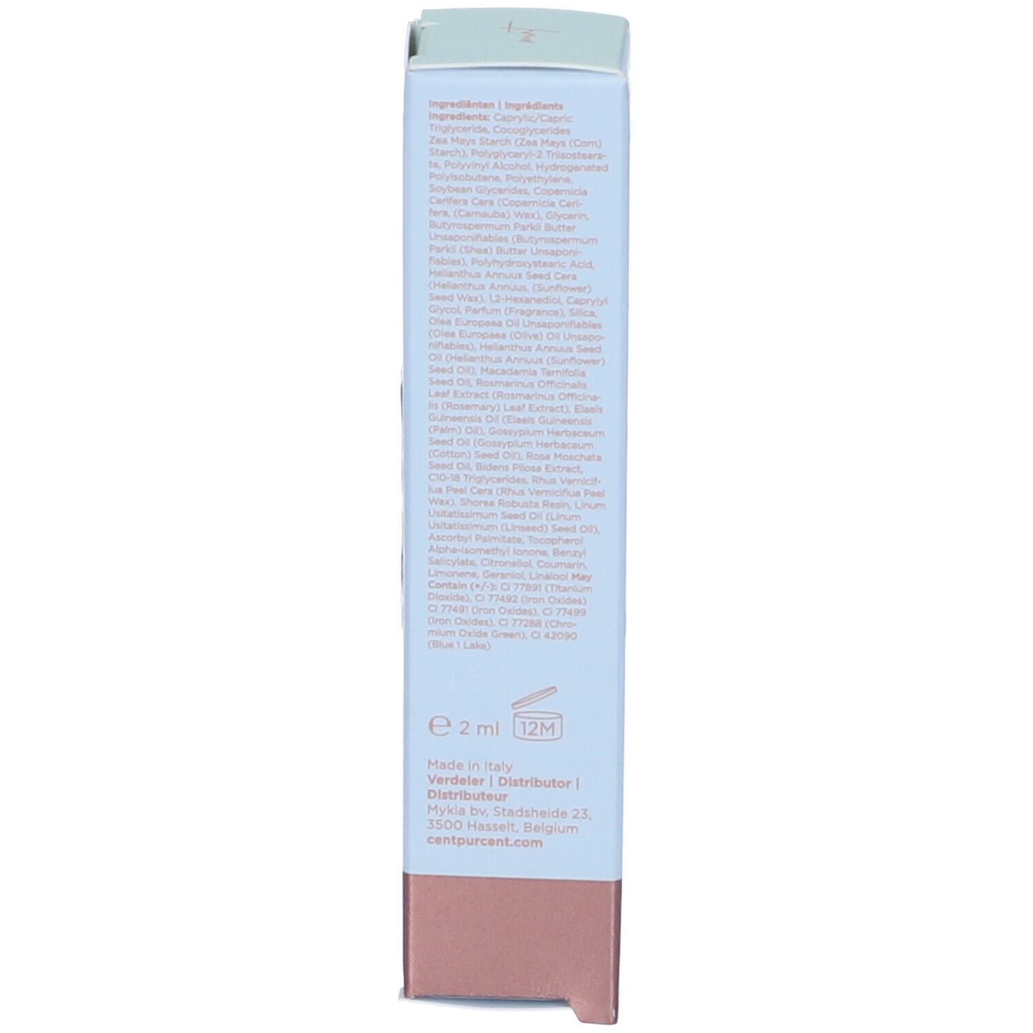 Cent Pur Cent Covering Concealer Ombretto Colore Mint