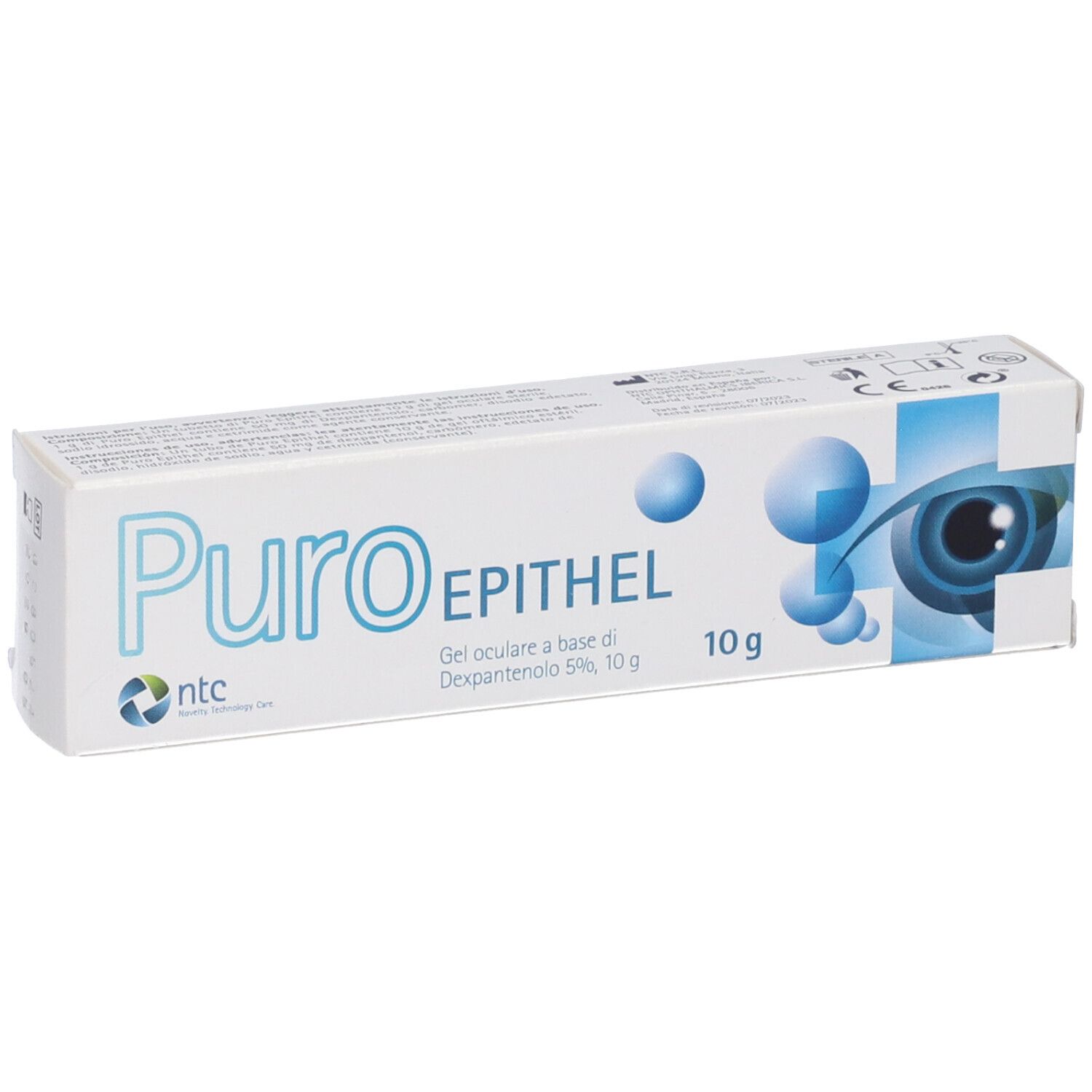 Gel Oftalmico Con Dexpantenol 5% Puro Epithel 10 G