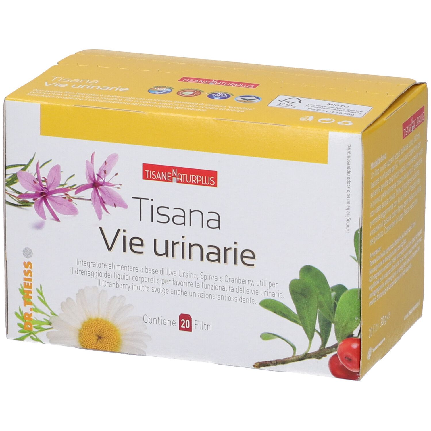 Naturplus Tisana Vie Urinarie
