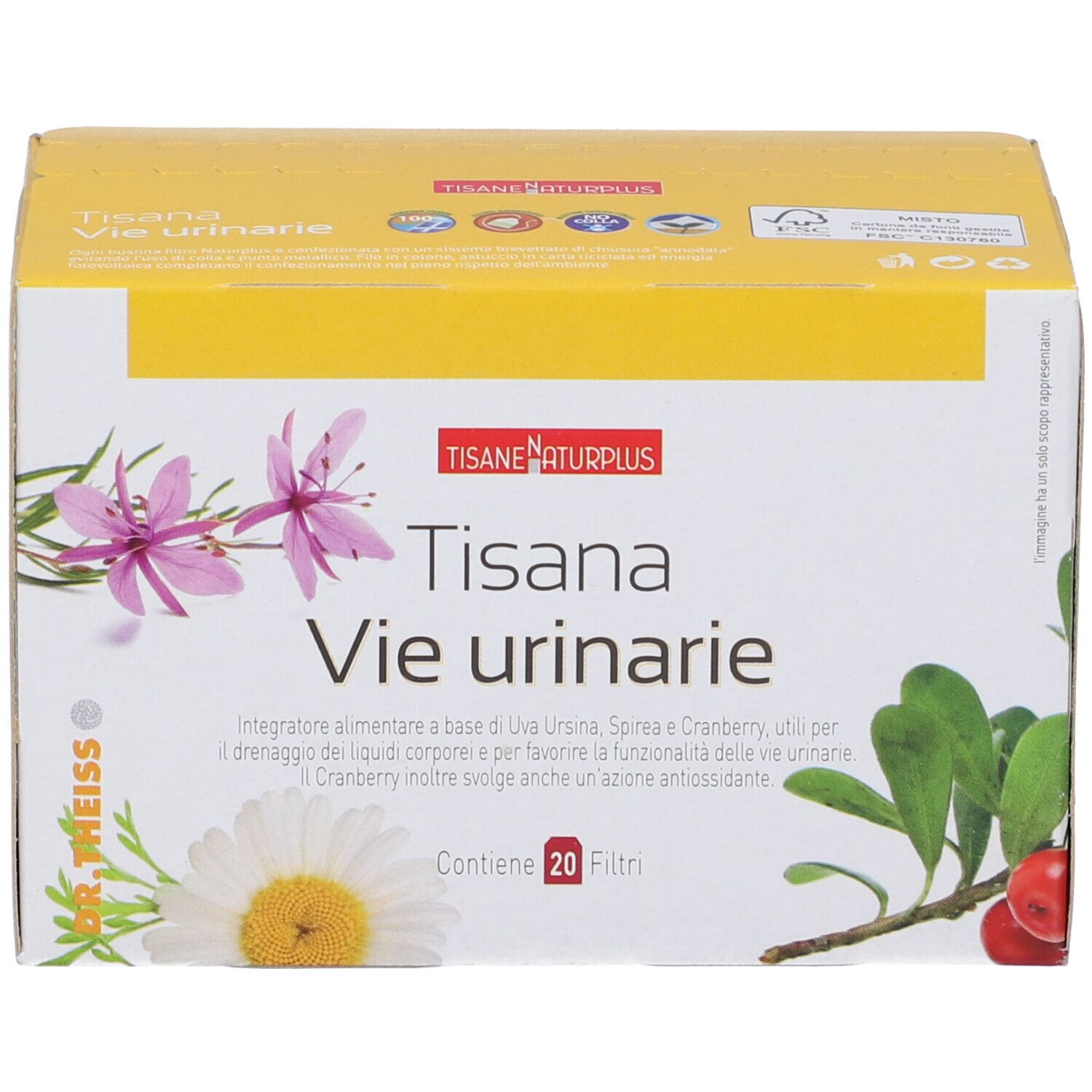 Naturplus Tisana Vie Urinarie