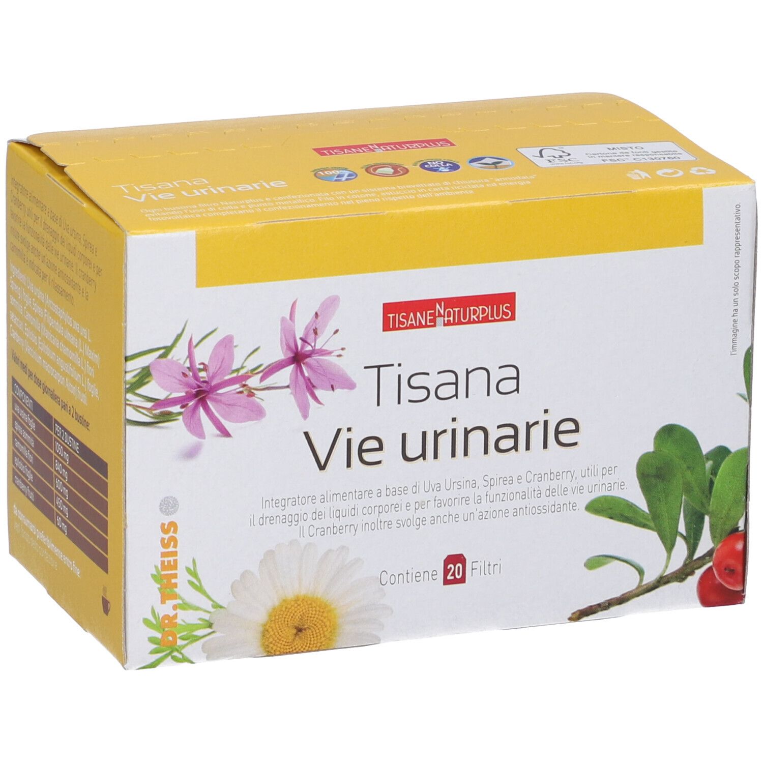 Naturplus Tisana Vie Urinarie