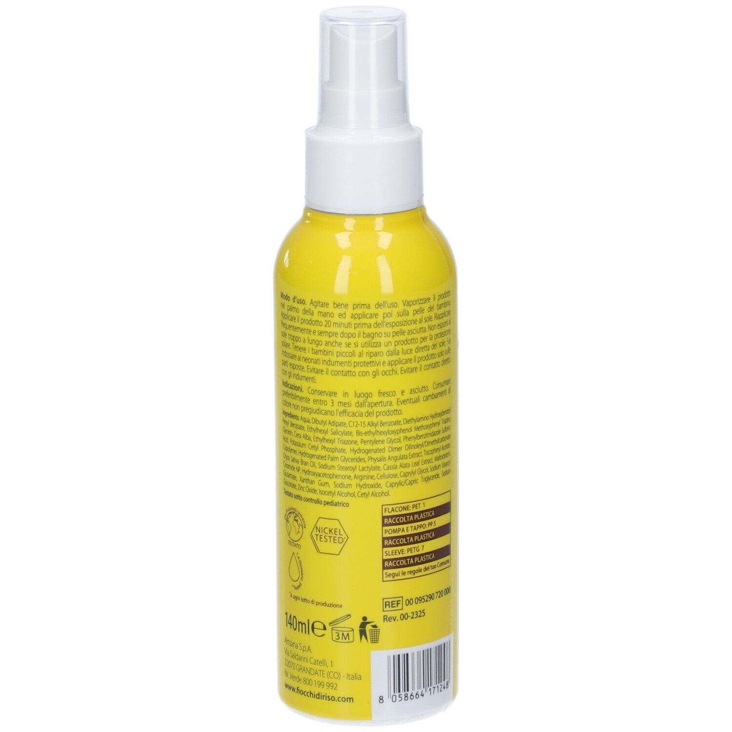Fiocchi Di Riso Latte Solare Bimbi 50+ Spray 140 Ml