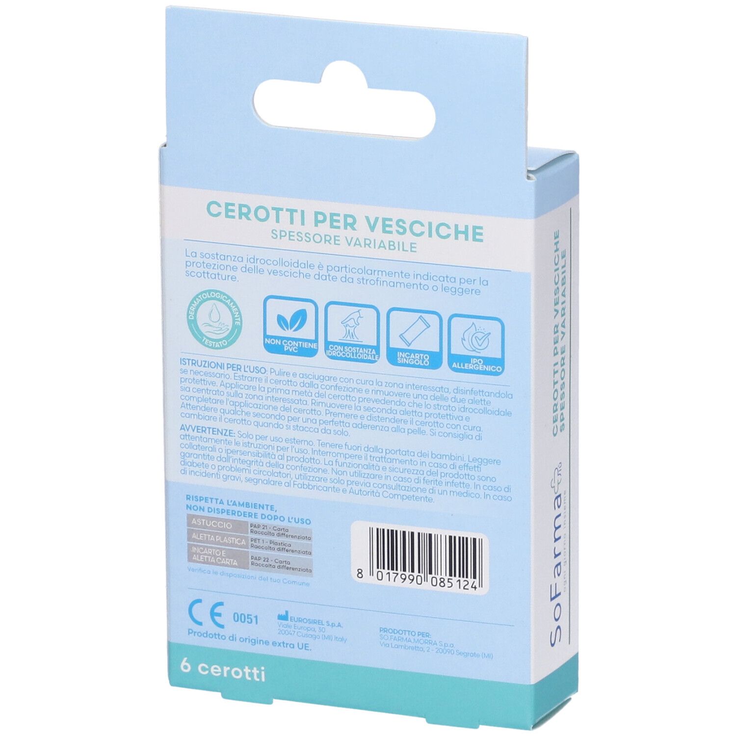 Sofarmapiu'  Cerotto Vescica Assortiti