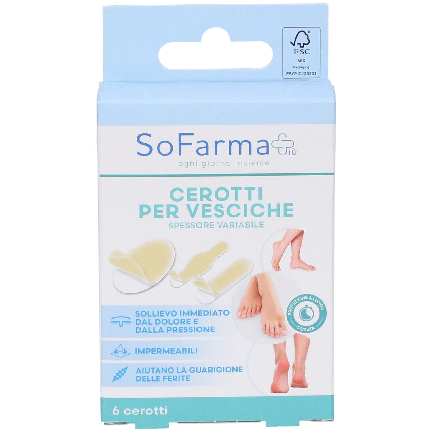 Sofarmapiu'  Cerotto Vescica Assortiti