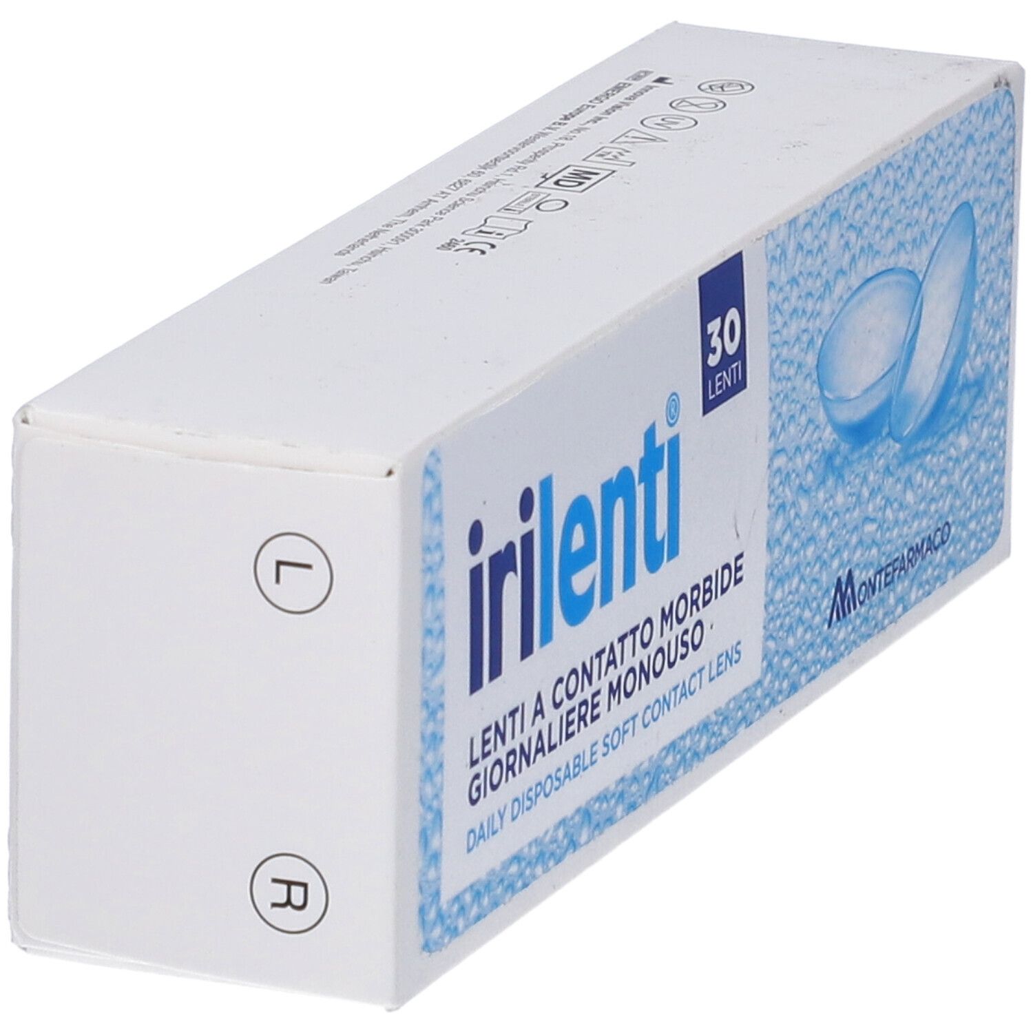 Lenti A Contatto Giornaliere Irilenti Lenti Daily -2,50 30 Pezzi