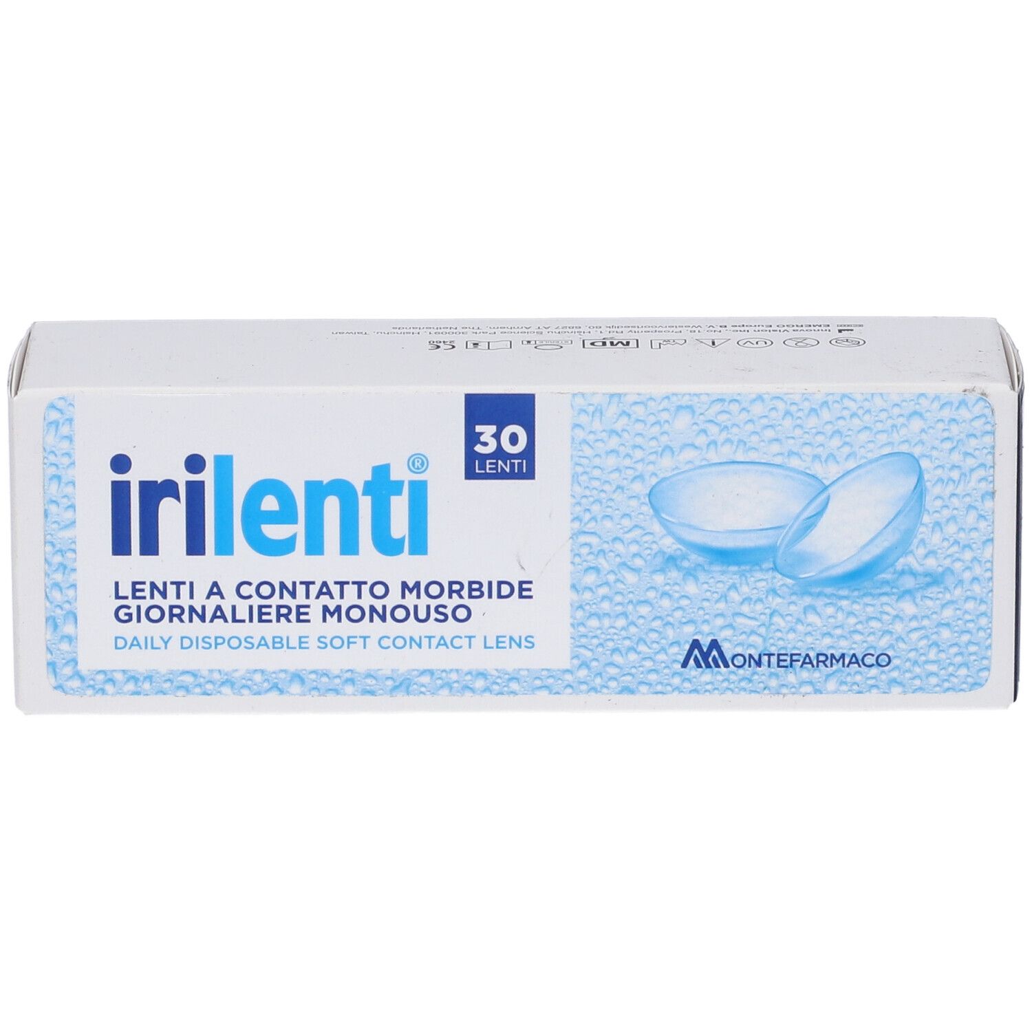 Lenti A Contatto Giornaliere Irilenti Lenti Daily -2,50 30 Pezzi
