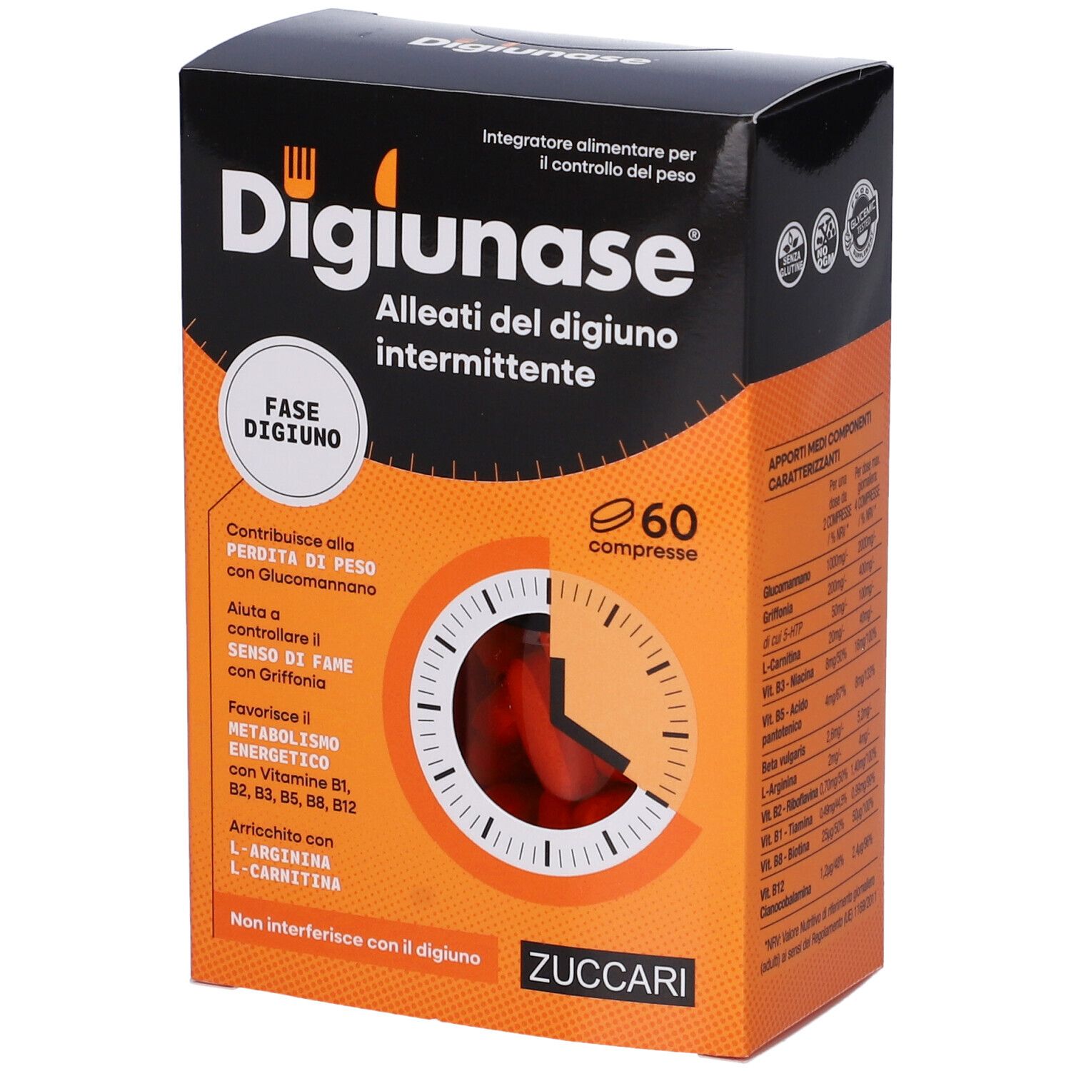 Zuccari Digiunase Fase Digiuno Compresse