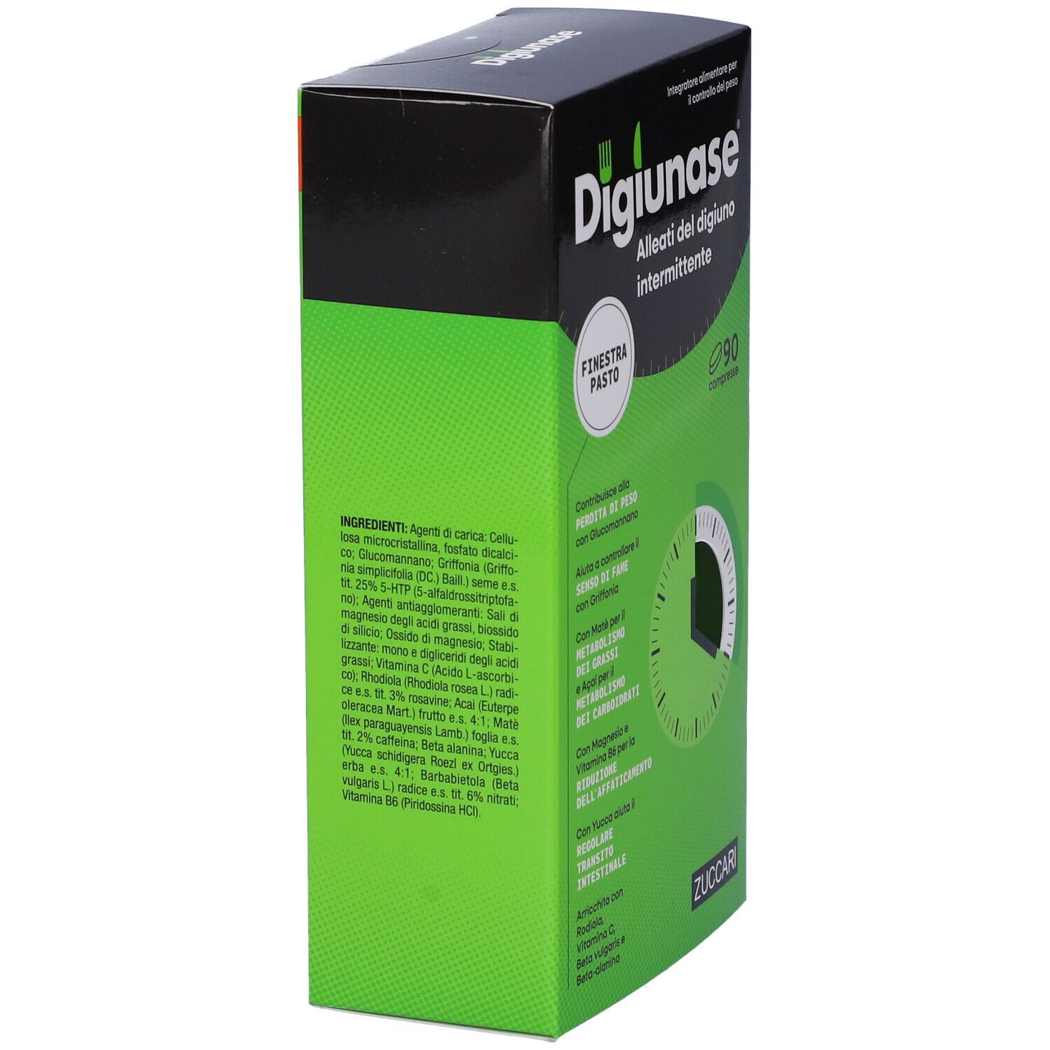 Zuccari Digiunase Finestra Pasto Compresse
