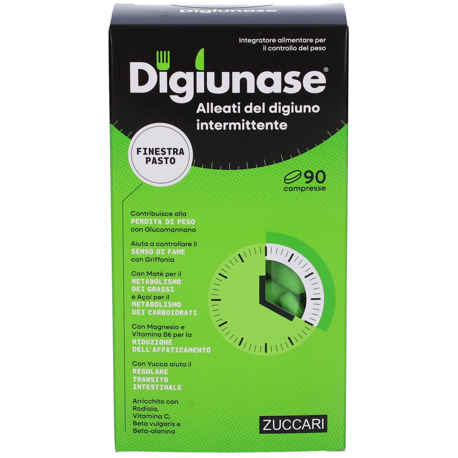 Zuccari Digiunase Finestra Pasto Compresse