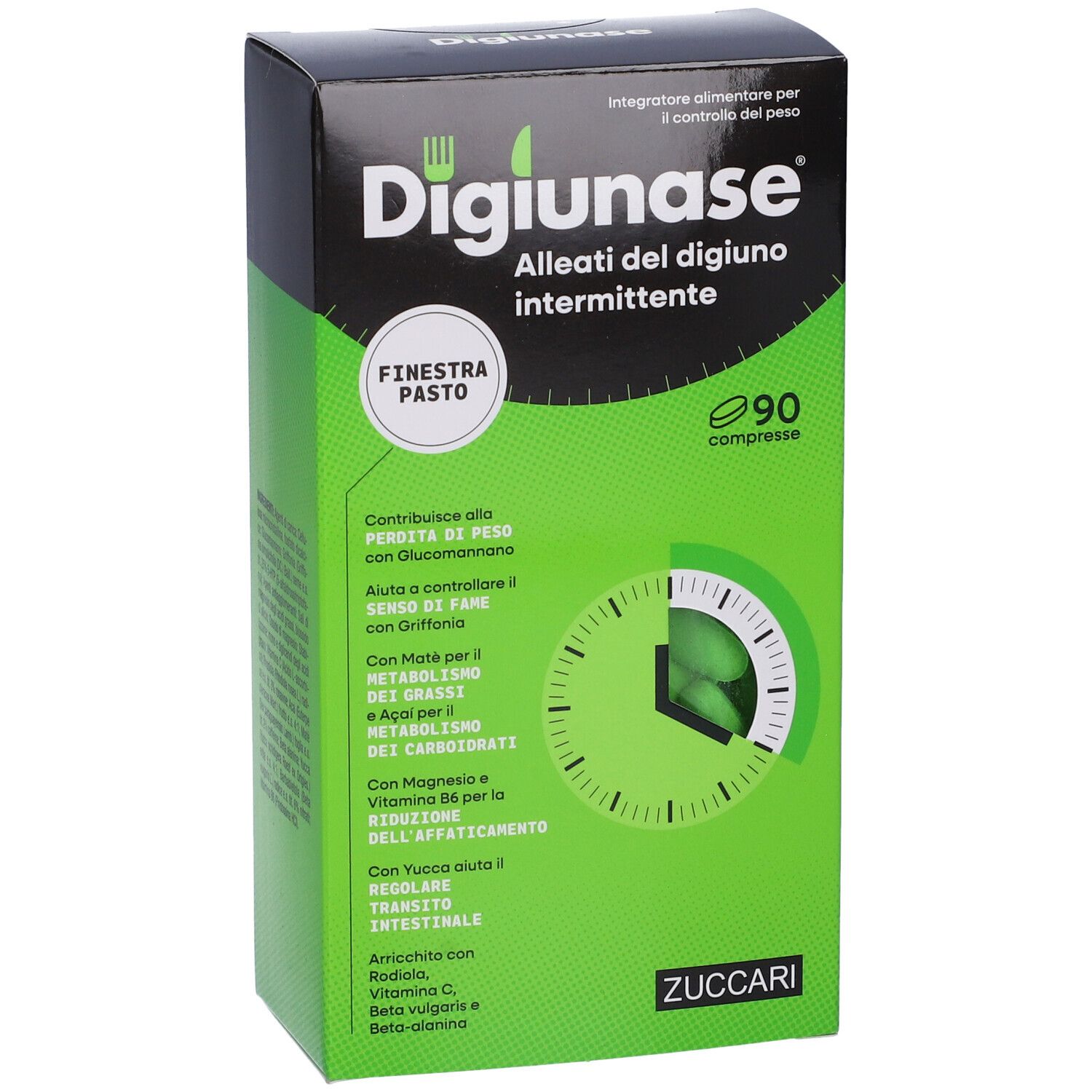 Zuccari Digiunase Finestra Pasto Compresse