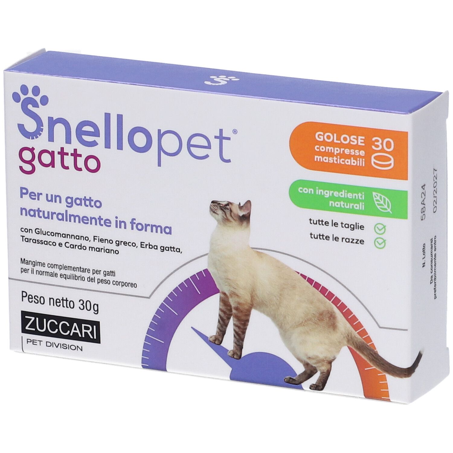 Zuccari Snellopet Gatto