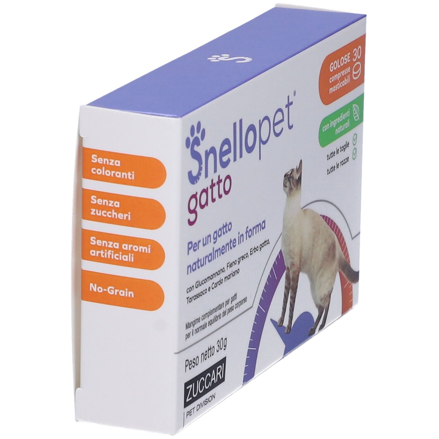 Zuccari Snellopet Gatto