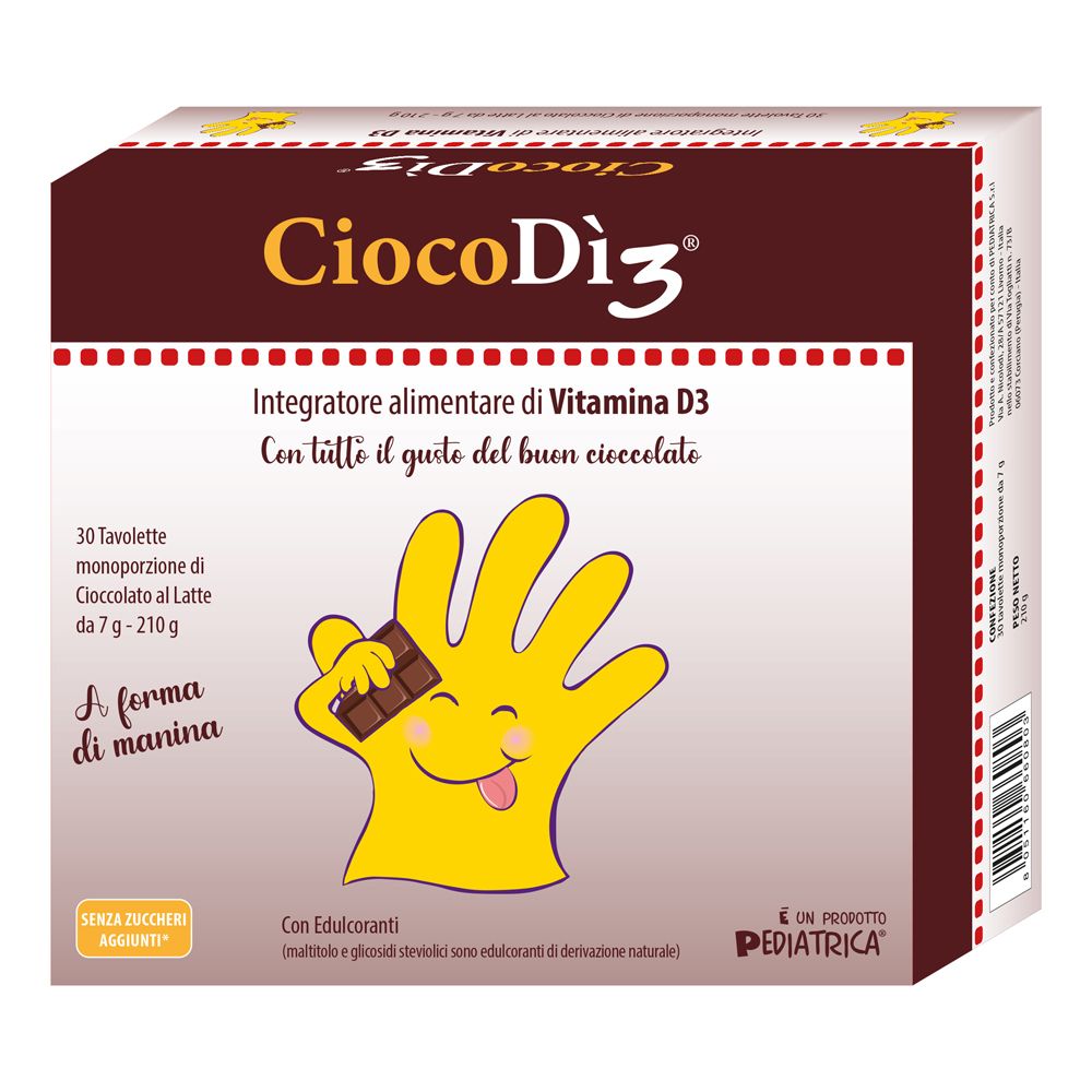 Ciocodi3 30 Tavolette Di Cioccolato