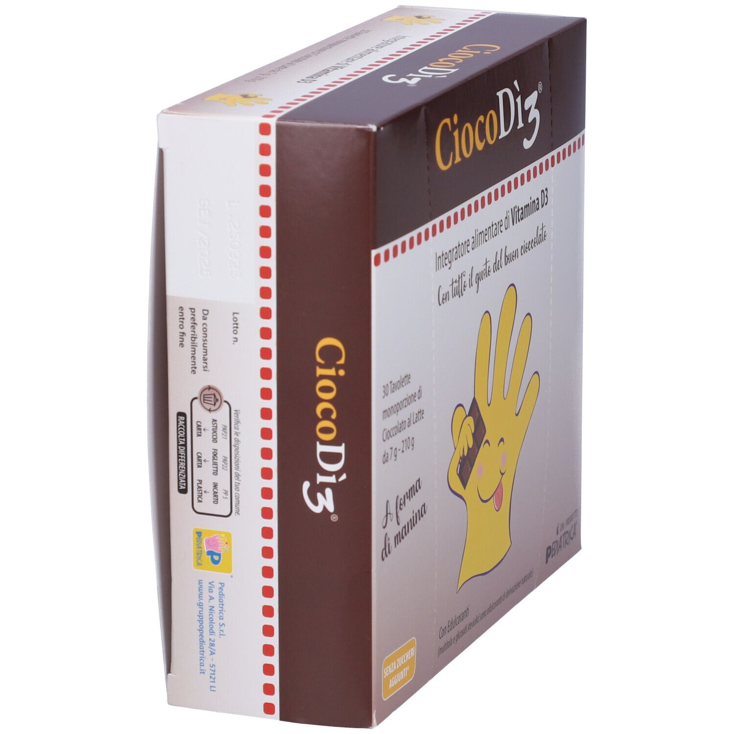 Ciocodi3 30 Tavolette Di Cioccolato