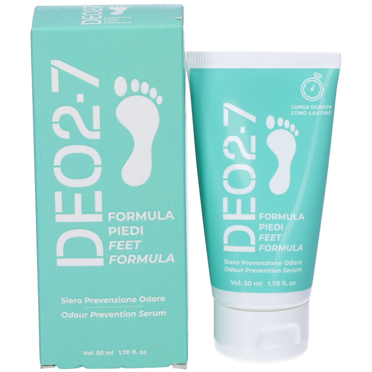 Deo 2-7 Piedi Siero Prevenzione Odore 50 Ml
