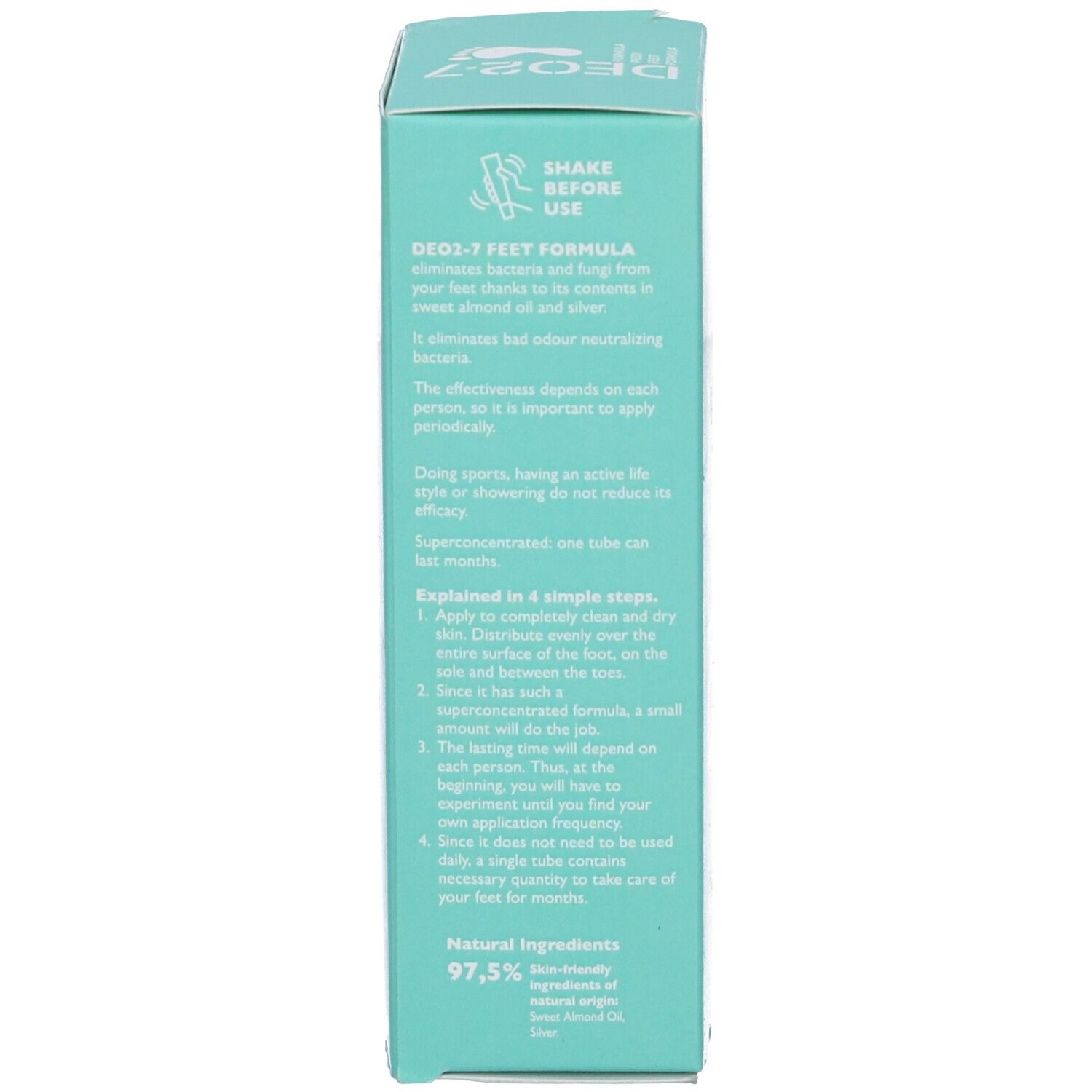 Deo 2-7 Piedi Siero Prevenzione Odore 50 Ml