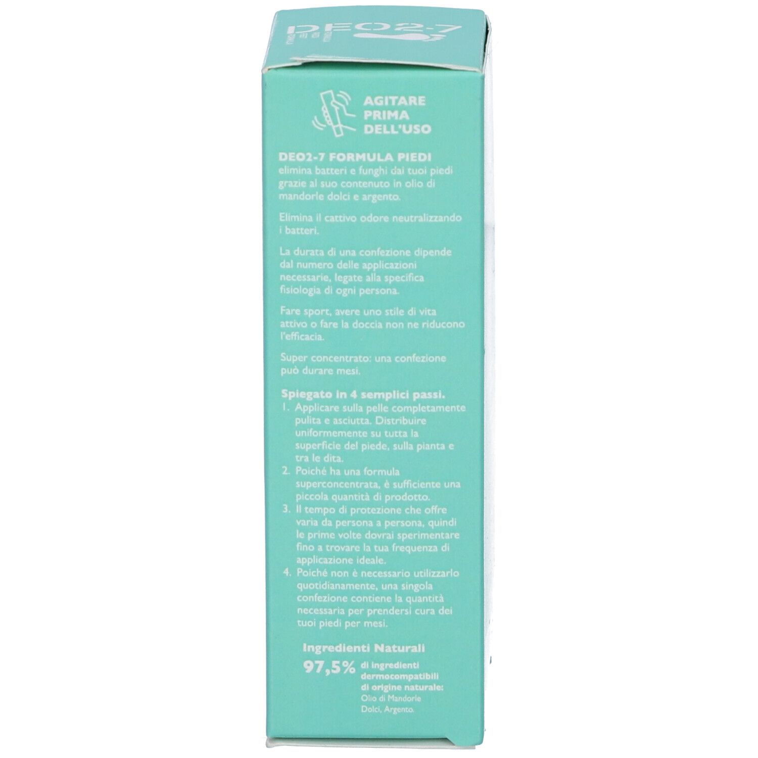 Deo 2-7 Piedi Siero Prevenzione Odore 50 Ml
