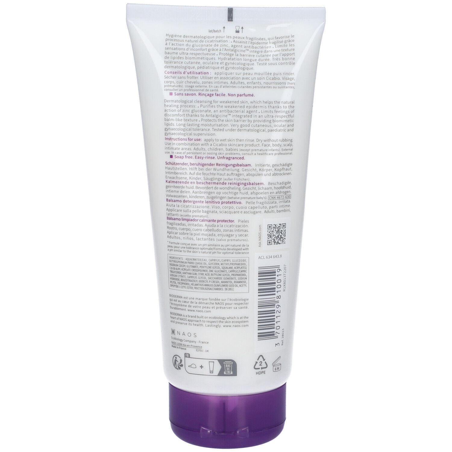 Cicabio Baume Lavant 200 Ml