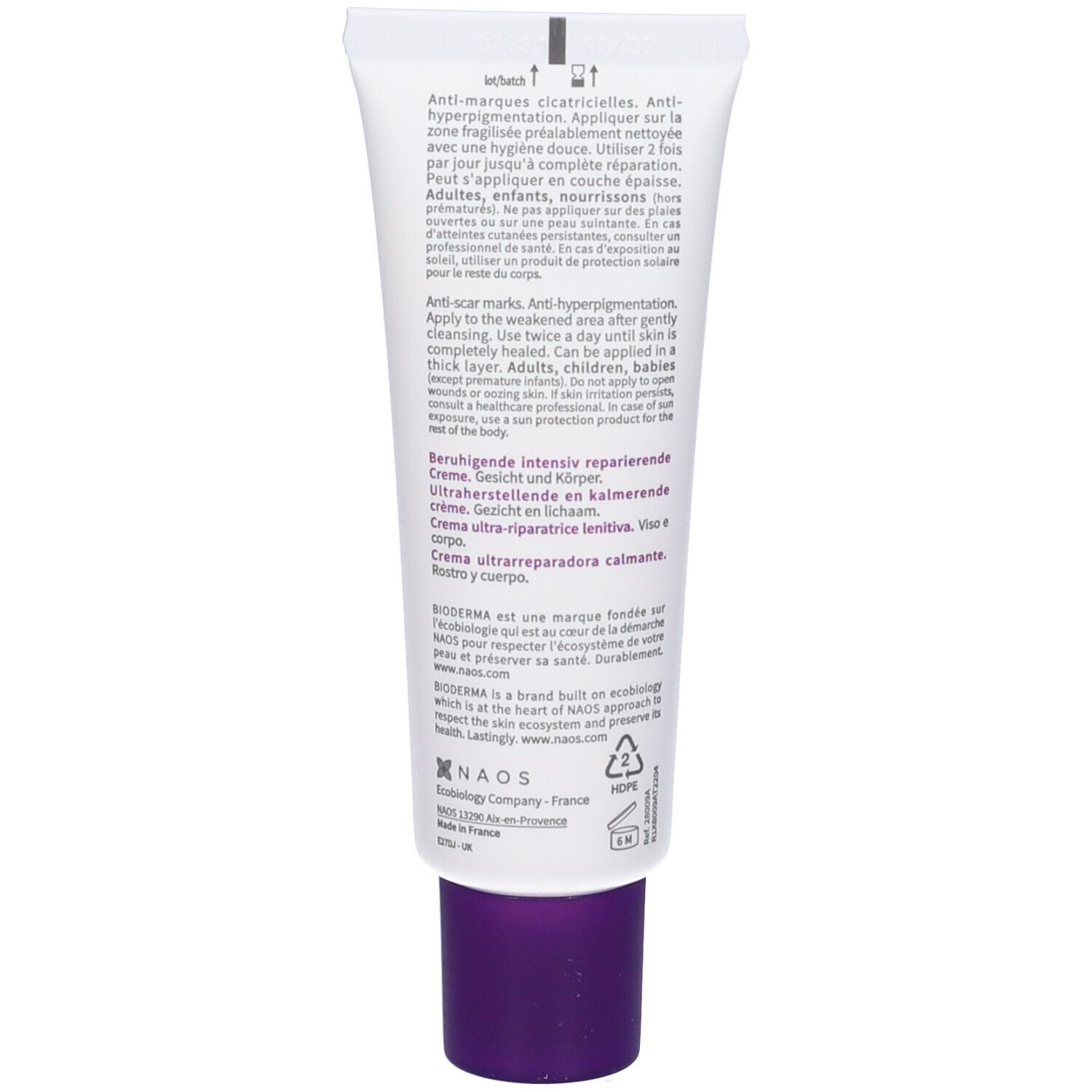 Cicabio Creme+ Spf50 40 Ml