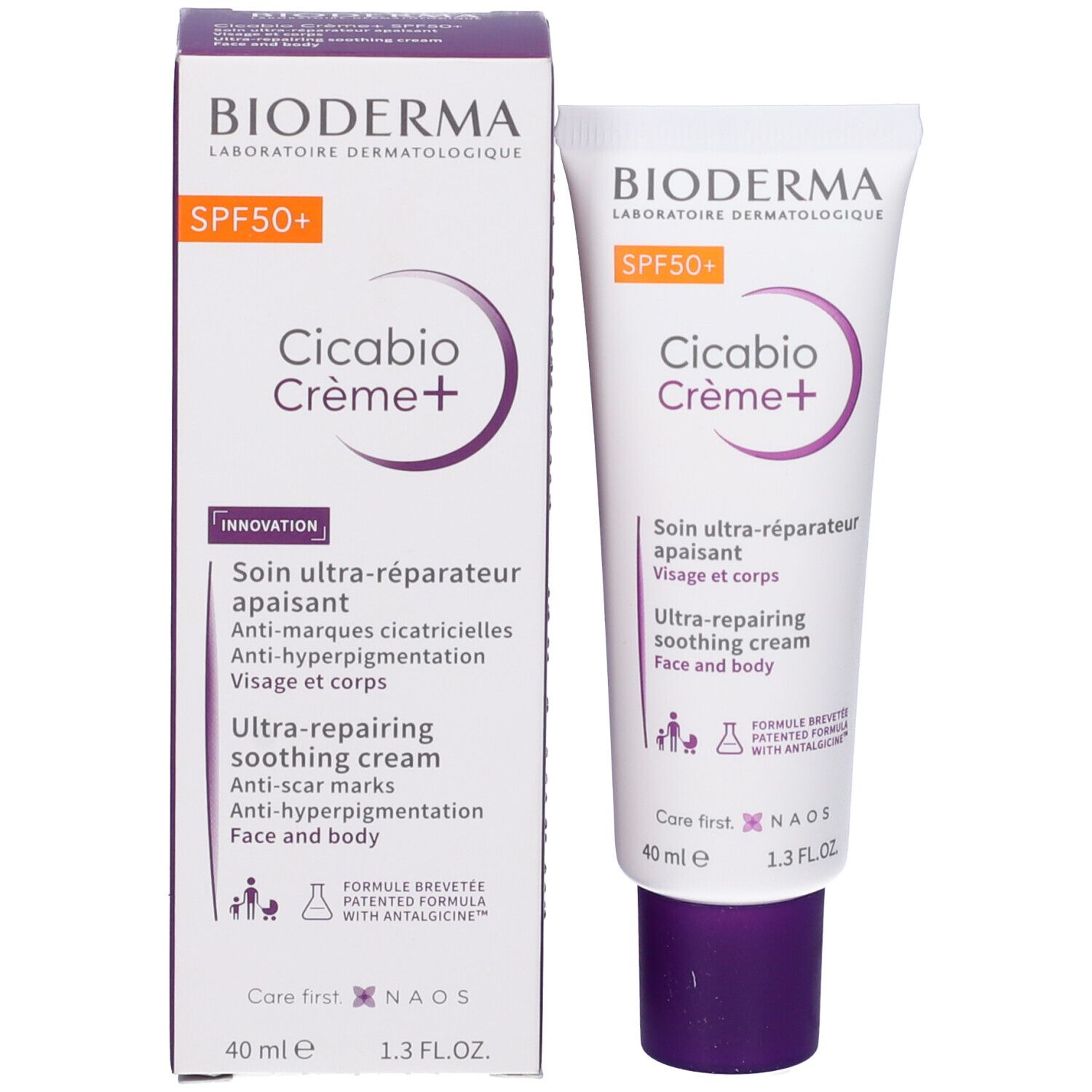Cicabio Creme+ Spf50 40 Ml