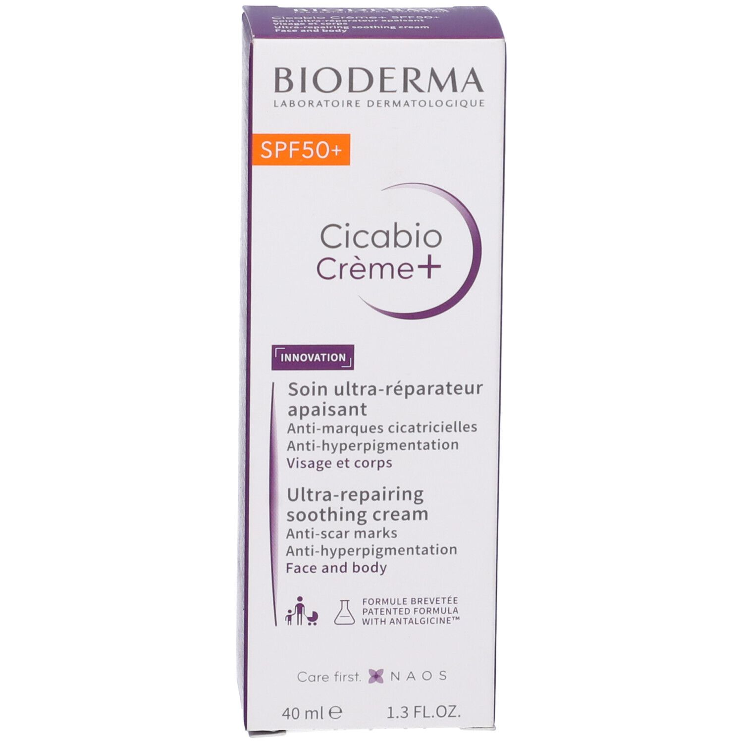 Cicabio Creme+ Spf50 40 Ml