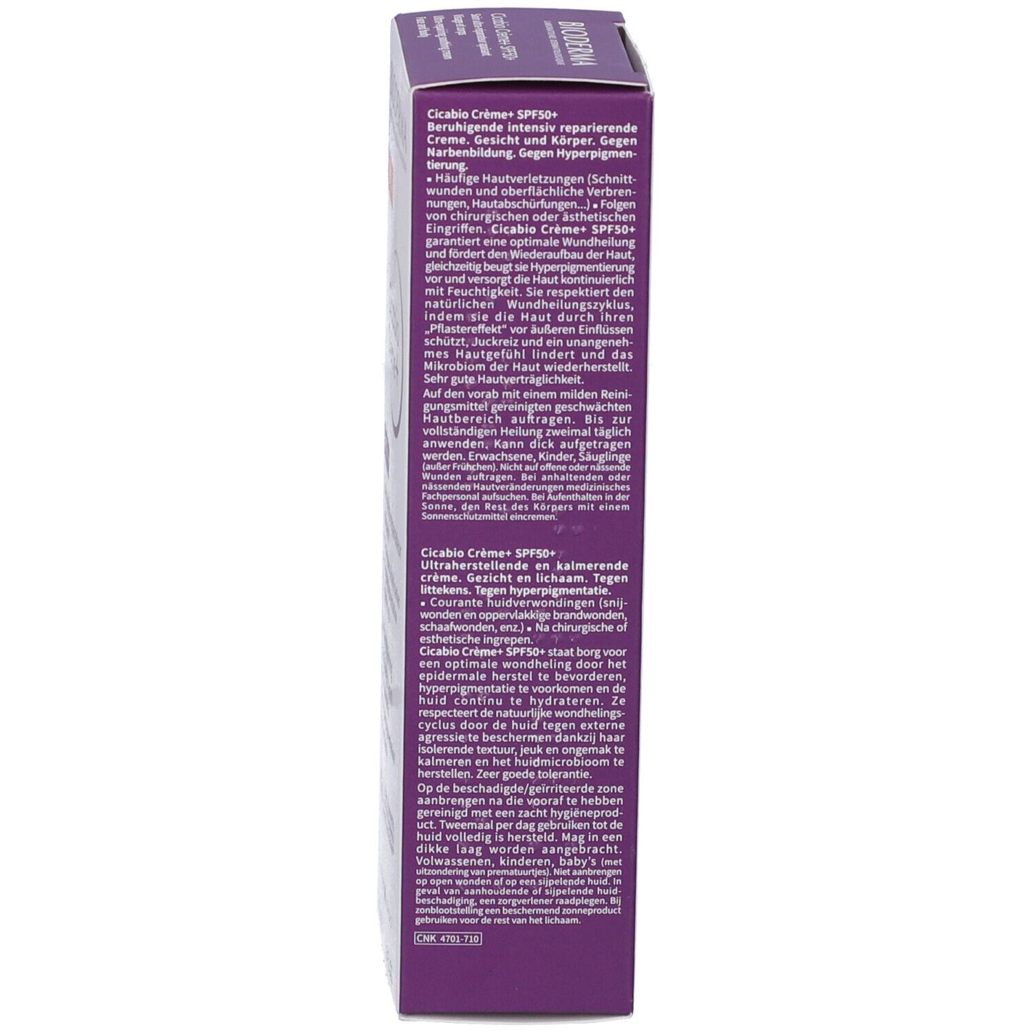 Cicabio Creme+ Spf50 40 Ml