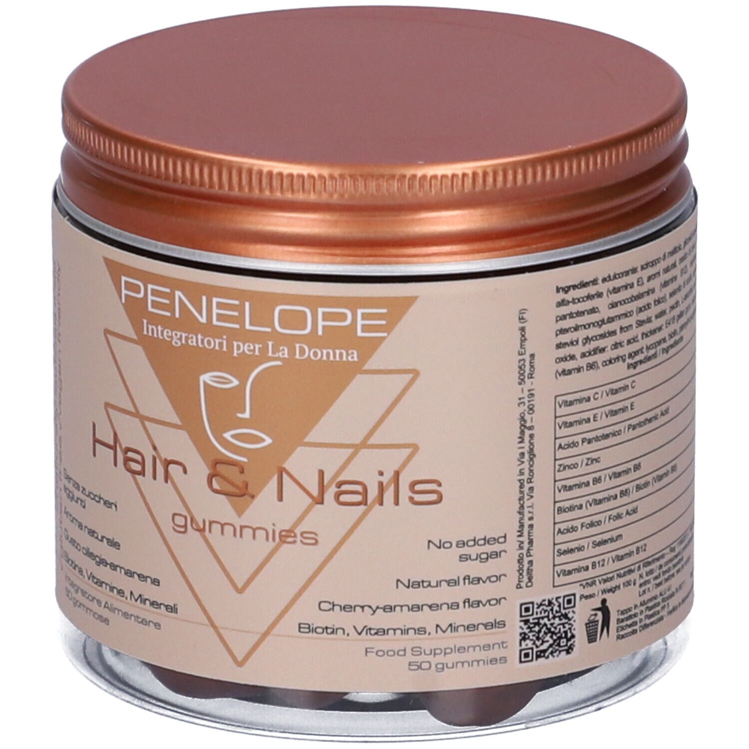Deltha Pharma Penelope Gummies Hair & Nails