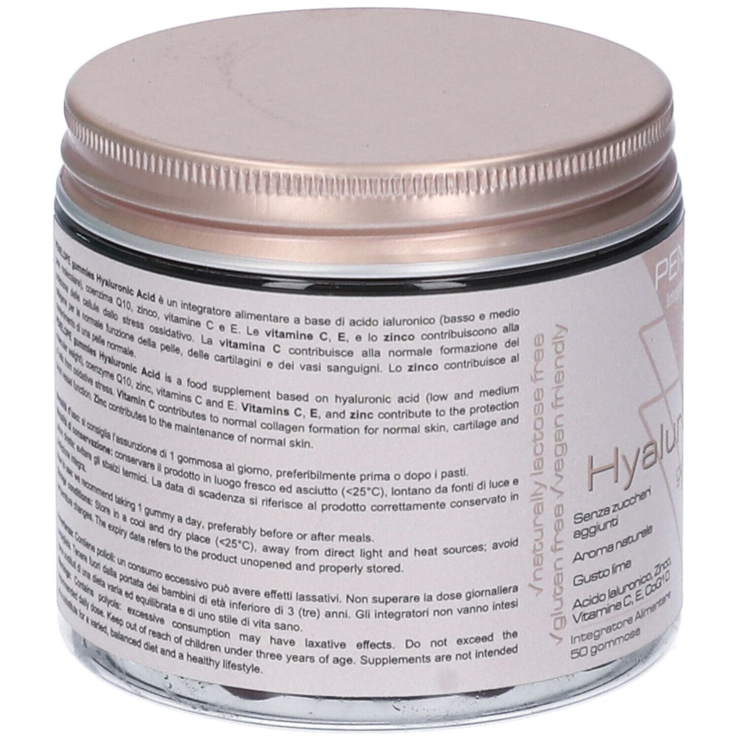 Deltha Pharma Penelope Gummies Hyaluronic Acid Caramelle